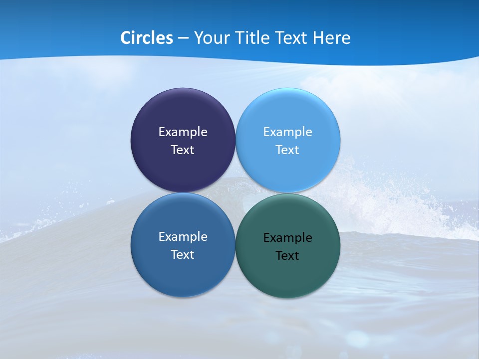 Ripple Pacific Clear PowerPoint Template