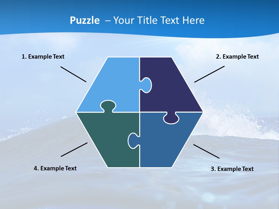 Ripple Pacific Clear PowerPoint Template