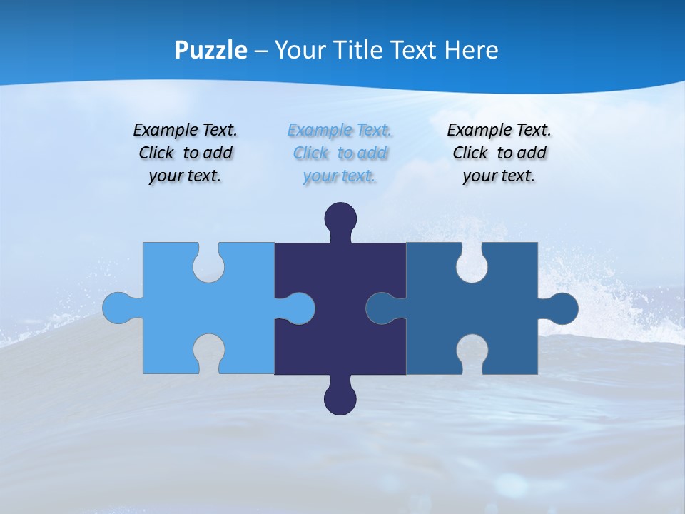 Ripple Pacific Clear PowerPoint Template