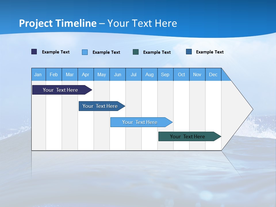 Ripple Pacific Clear PowerPoint Template