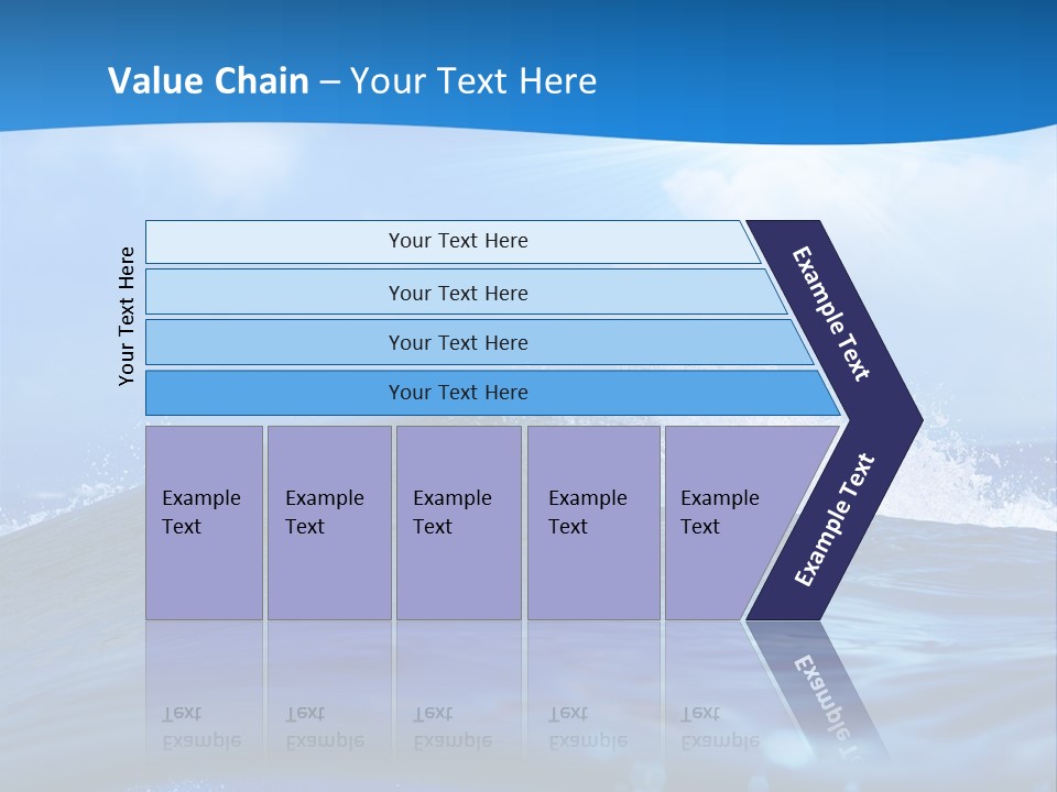 Ripple Pacific Clear PowerPoint Template