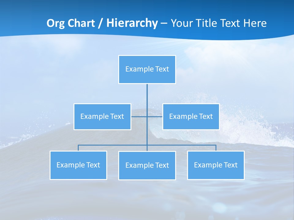 Ripple Pacific Clear PowerPoint Template