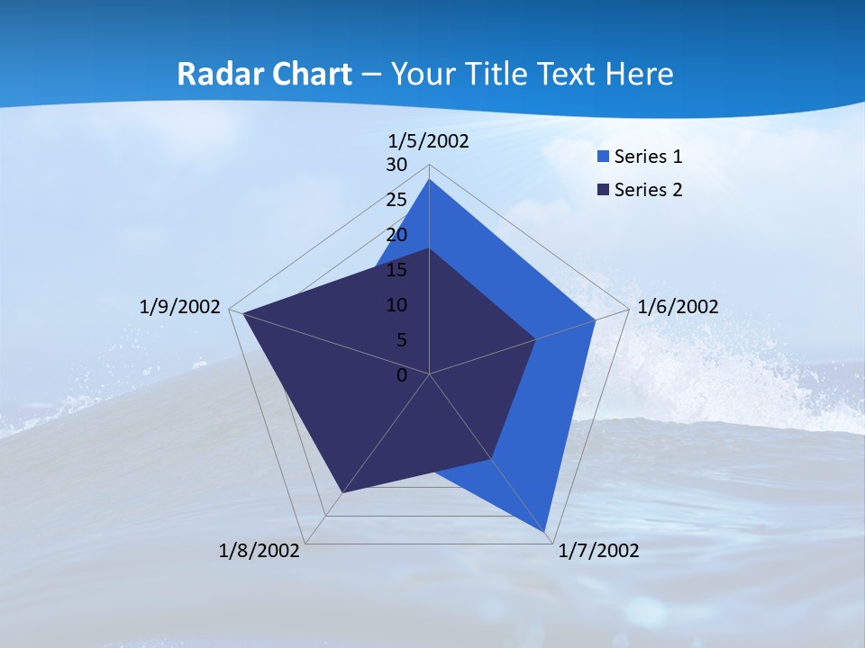 Ripple Pacific Clear PowerPoint Template