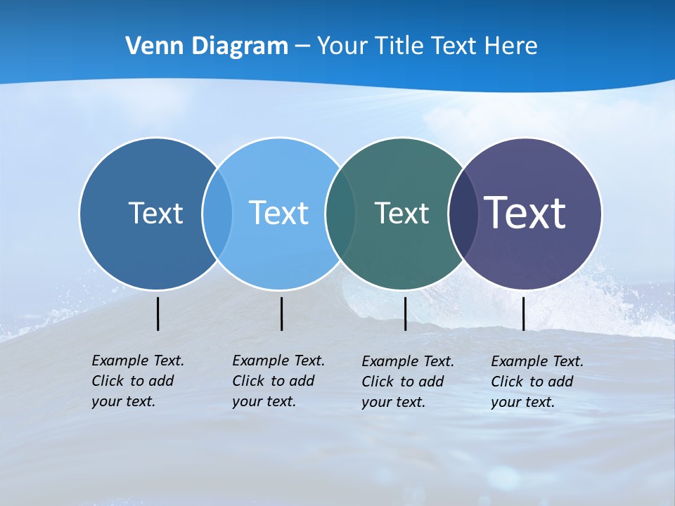Ripple Pacific Clear PowerPoint Template