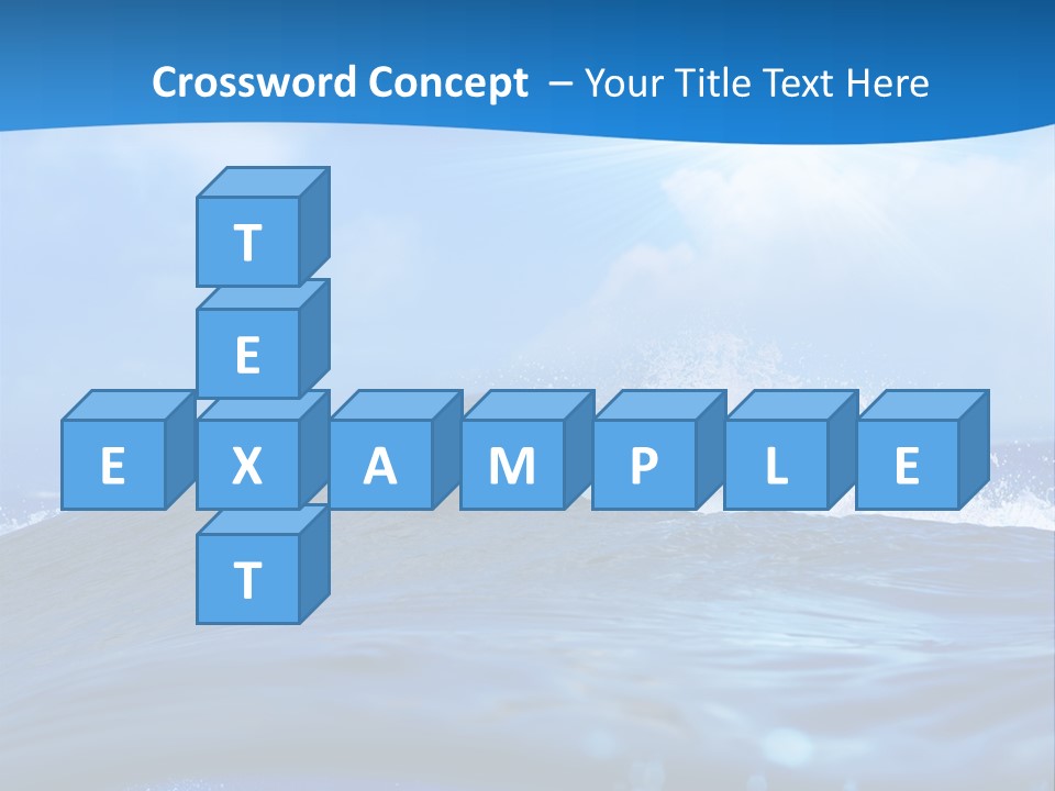 Ripple Pacific Clear PowerPoint Template