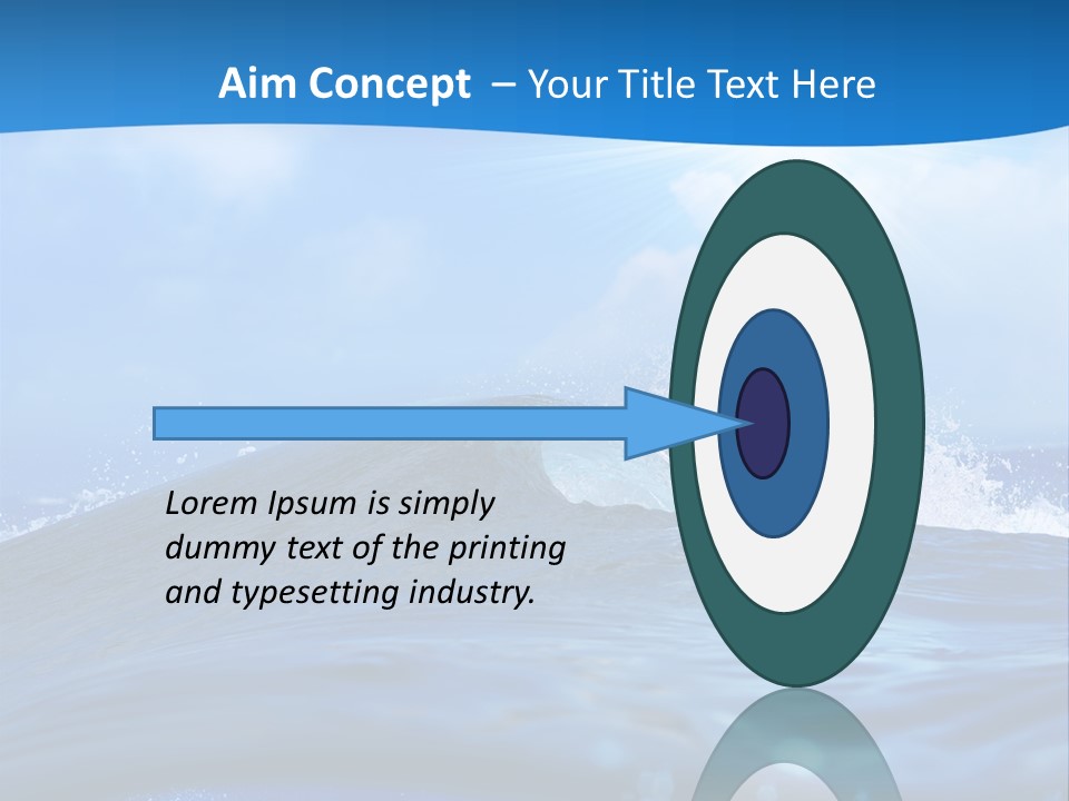 Ripple Pacific Clear PowerPoint Template