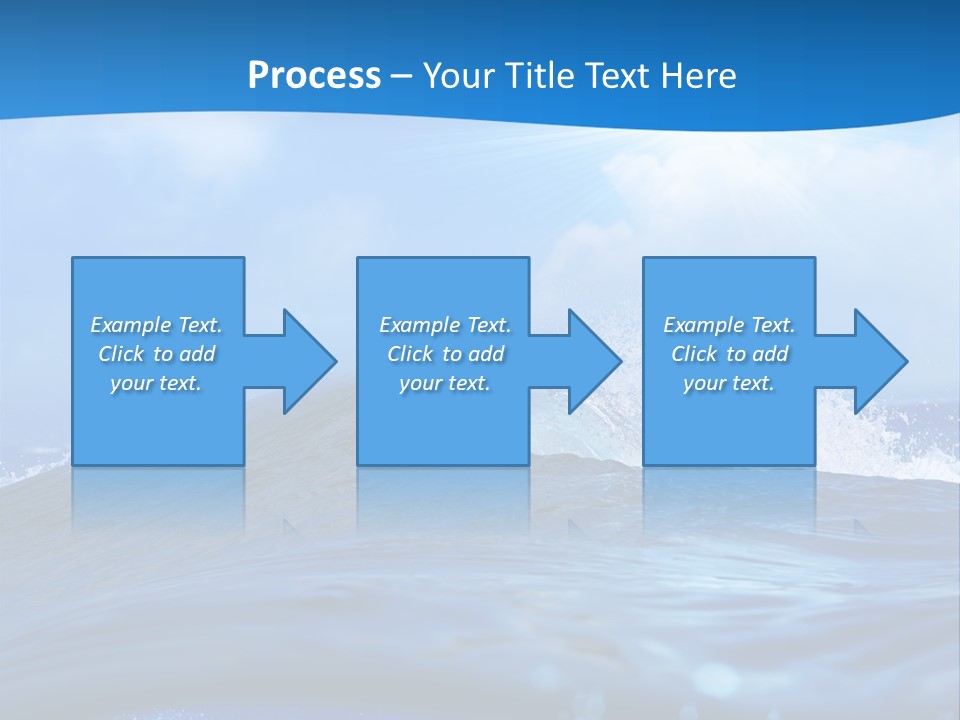 Ripple Pacific Clear PowerPoint Template