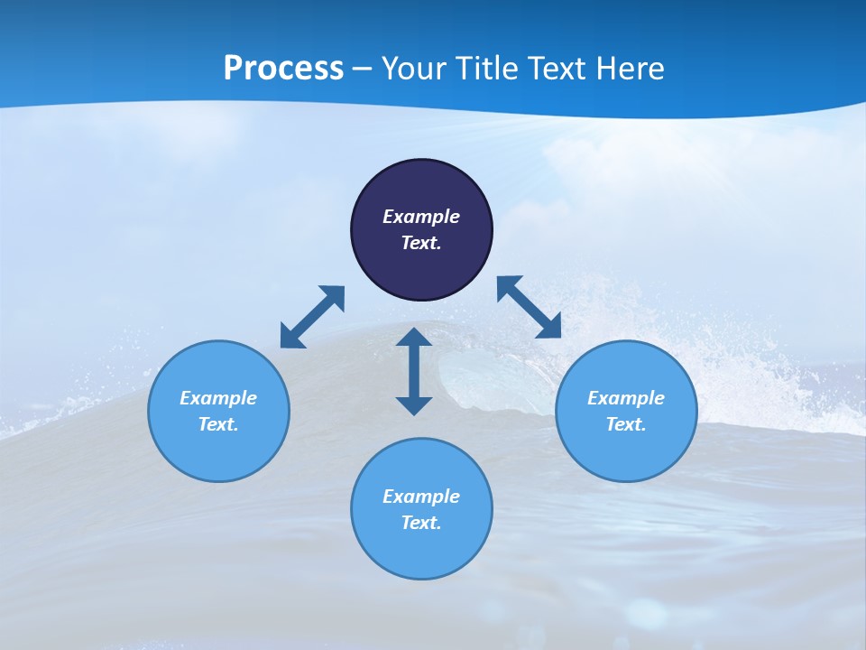 Ripple Pacific Clear PowerPoint Template