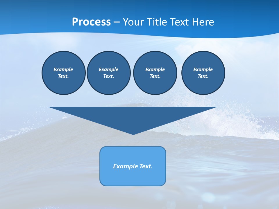 Ripple Pacific Clear PowerPoint Template