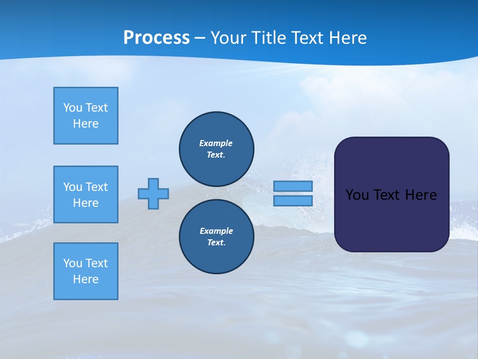 Ripple Pacific Clear PowerPoint Template