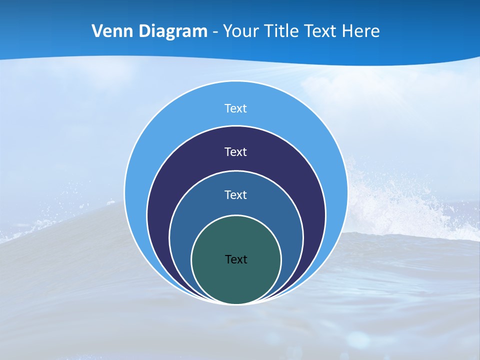 Ripple Pacific Clear PowerPoint Template