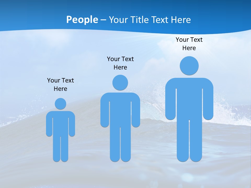 Ripple Pacific Clear PowerPoint Template