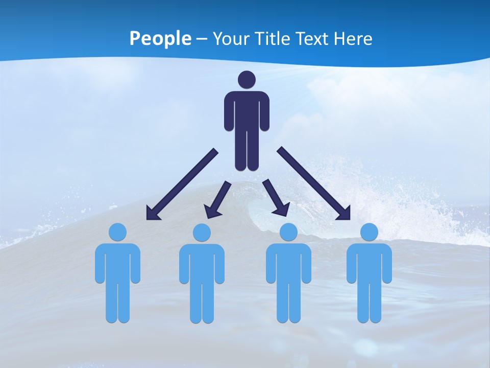 Ripple Pacific Clear PowerPoint Template