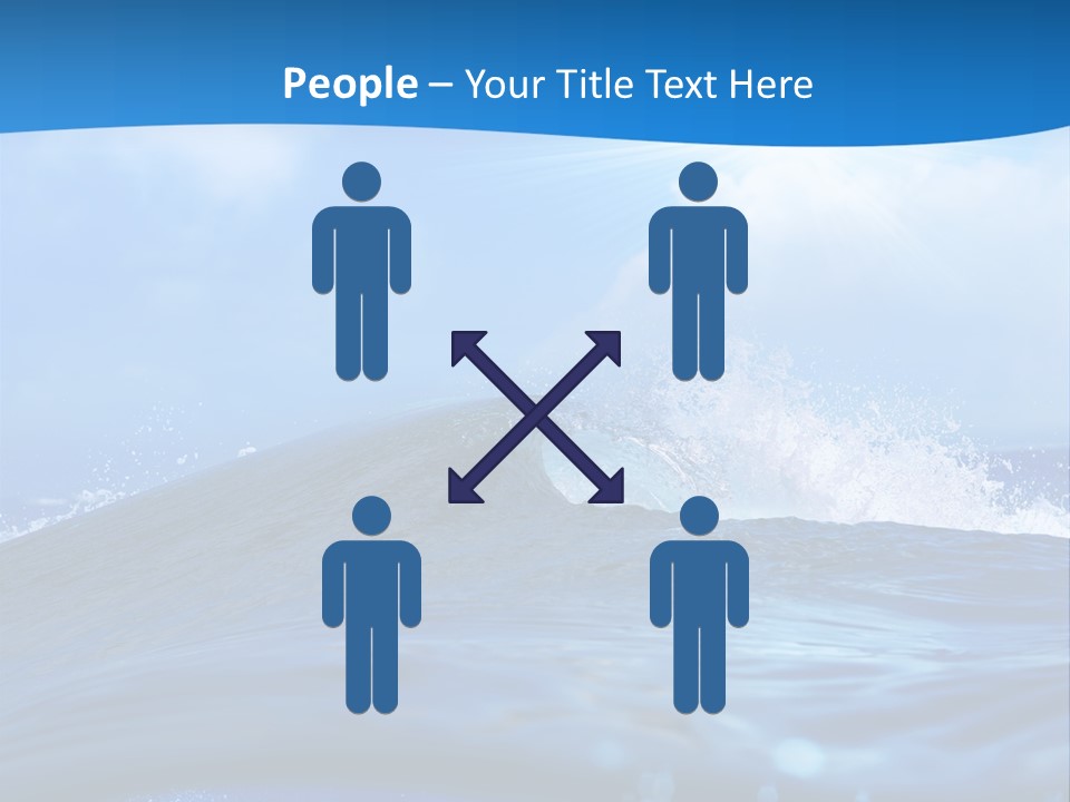 Ripple Pacific Clear PowerPoint Template