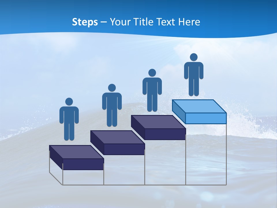 Ripple Pacific Clear PowerPoint Template