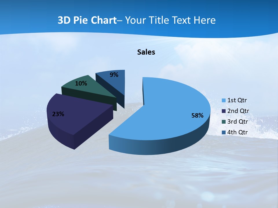 Ripple Pacific Clear PowerPoint Template