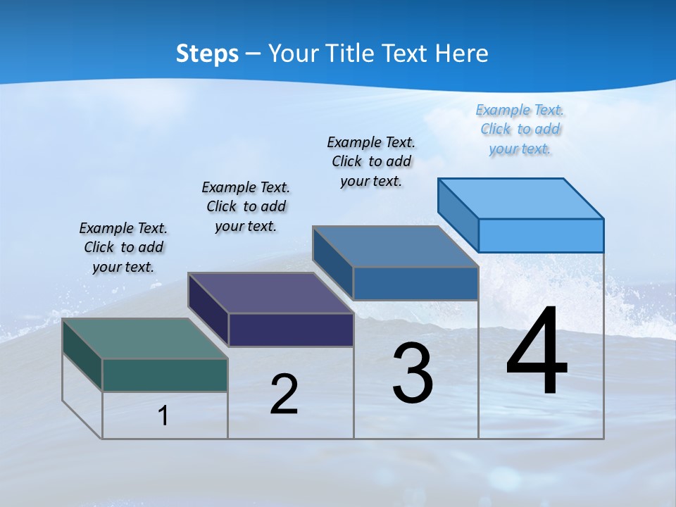Ripple Pacific Clear PowerPoint Template