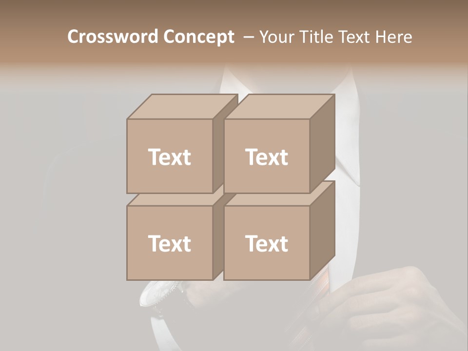 Beautiful Handsome Lad PowerPoint Template