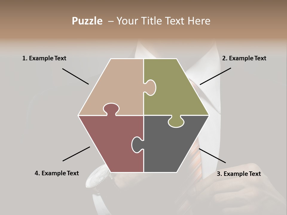 Beautiful Handsome Lad PowerPoint Template