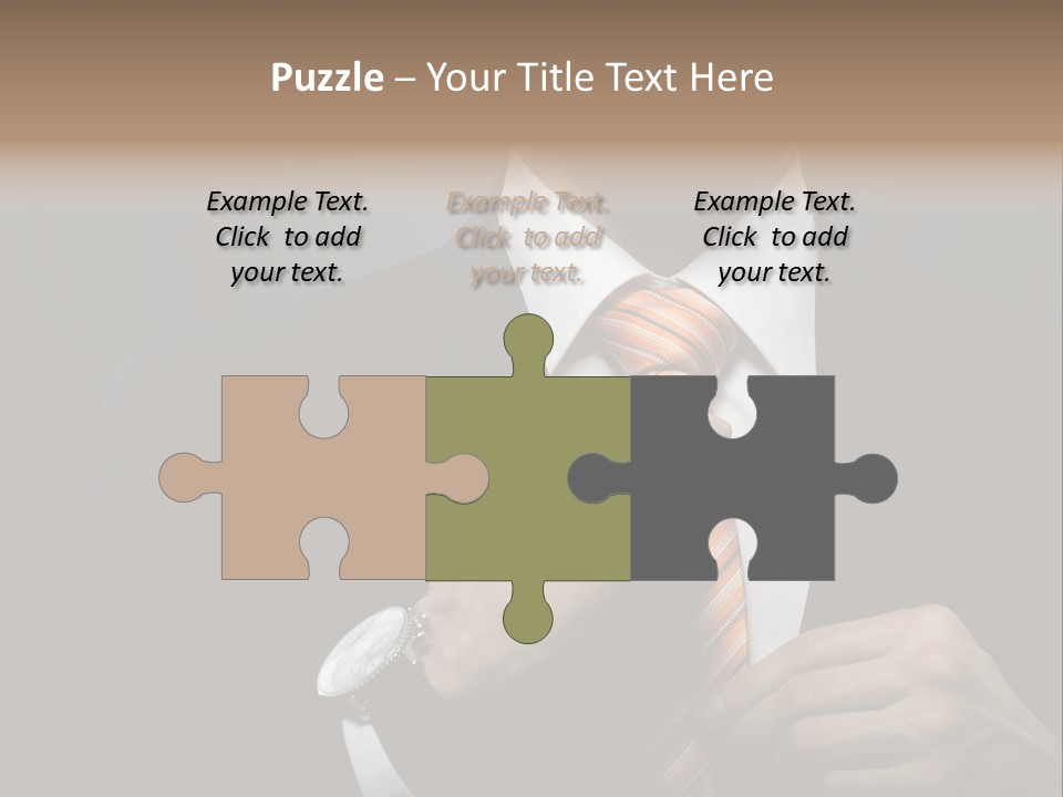 Beautiful Handsome Lad PowerPoint Template