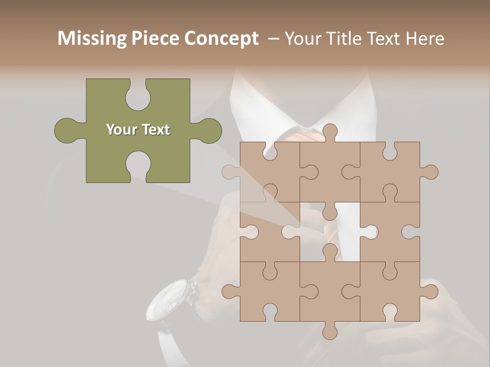 Beautiful Handsome Lad PowerPoint Template