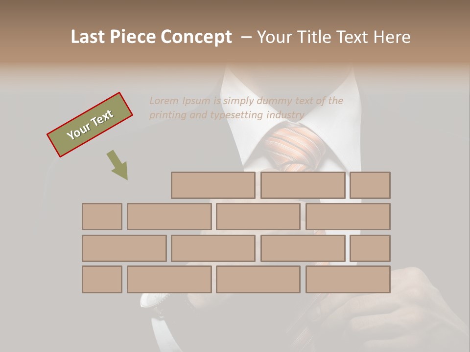 Beautiful Handsome Lad PowerPoint Template