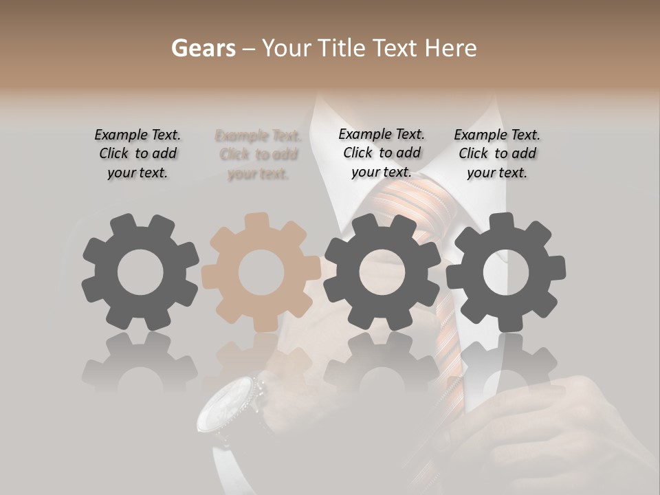 Beautiful Handsome Lad PowerPoint Template