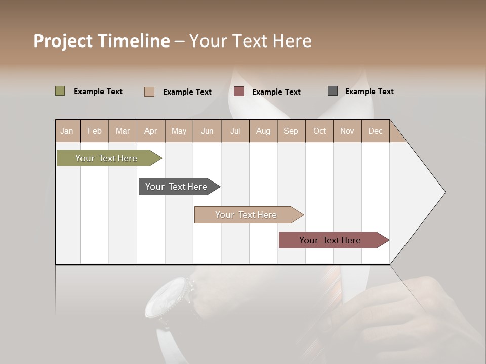 Beautiful Handsome Lad PowerPoint Template