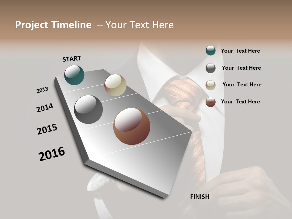 Beautiful Handsome Lad PowerPoint Template