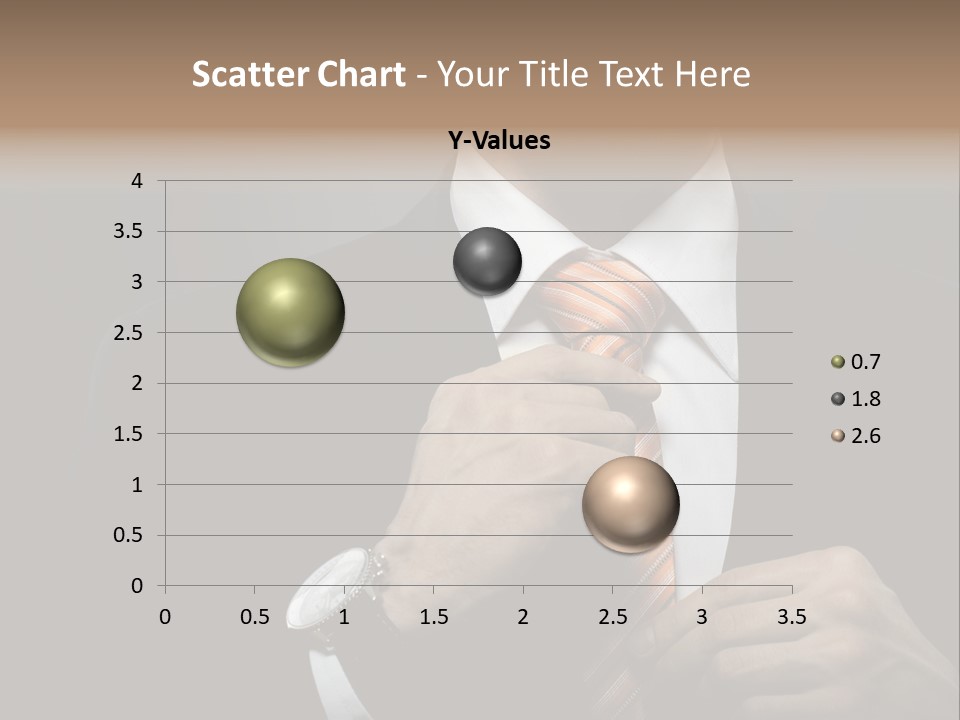 Beautiful Handsome Lad PowerPoint Template