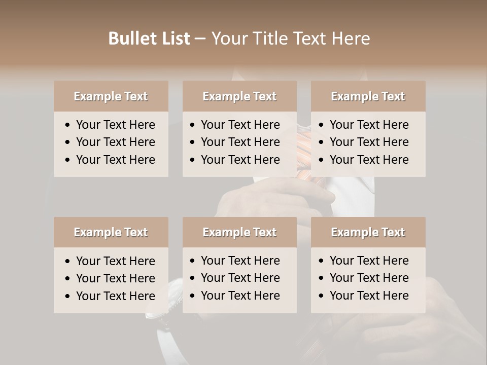 Beautiful Handsome Lad PowerPoint Template