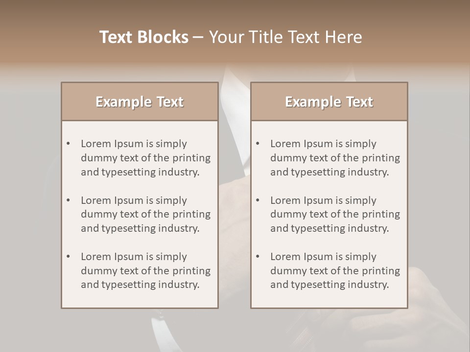 Beautiful Handsome Lad PowerPoint Template