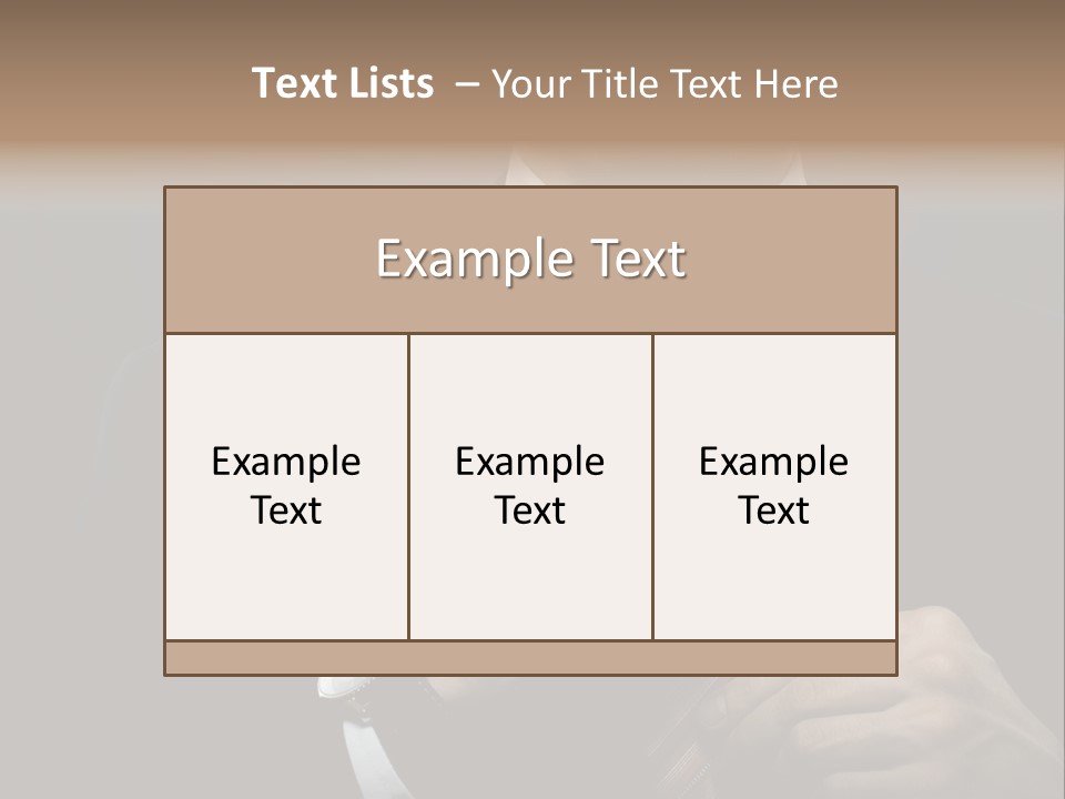 Beautiful Handsome Lad PowerPoint Template