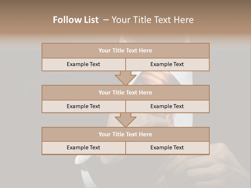 Beautiful Handsome Lad PowerPoint Template