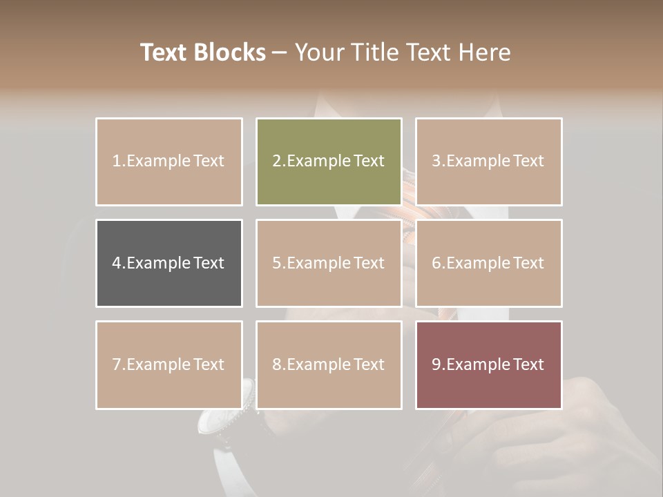 Beautiful Handsome Lad PowerPoint Template