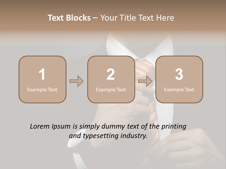 Beautiful Handsome Lad PowerPoint Template