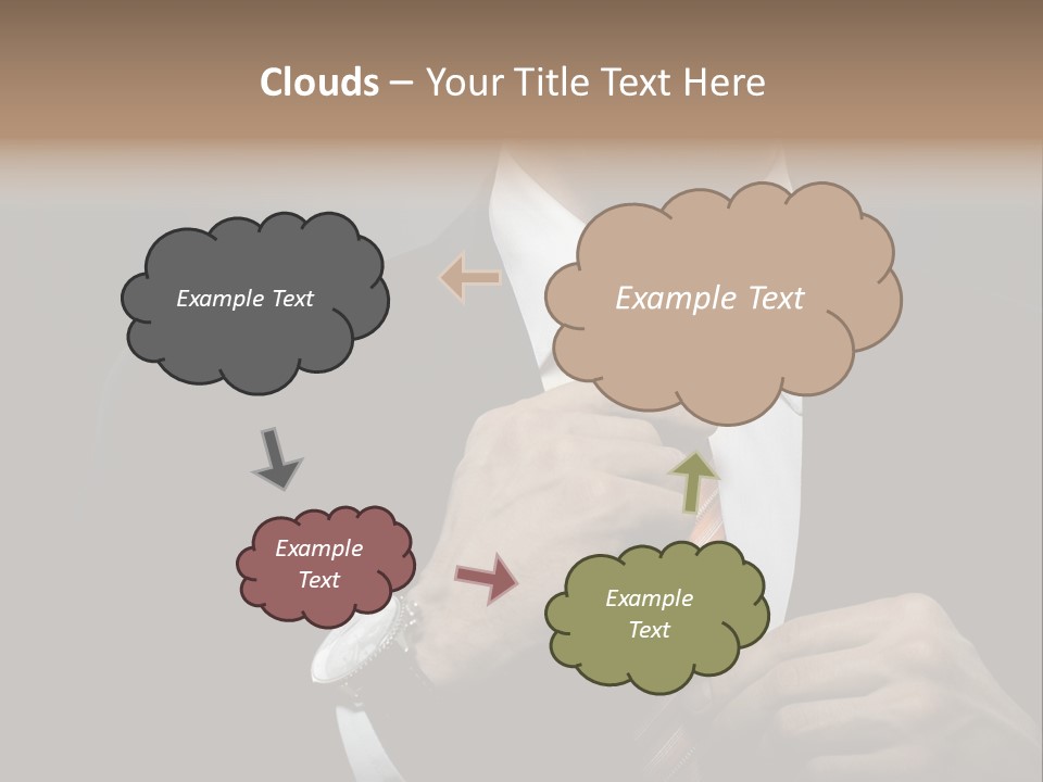 Beautiful Handsome Lad PowerPoint Template