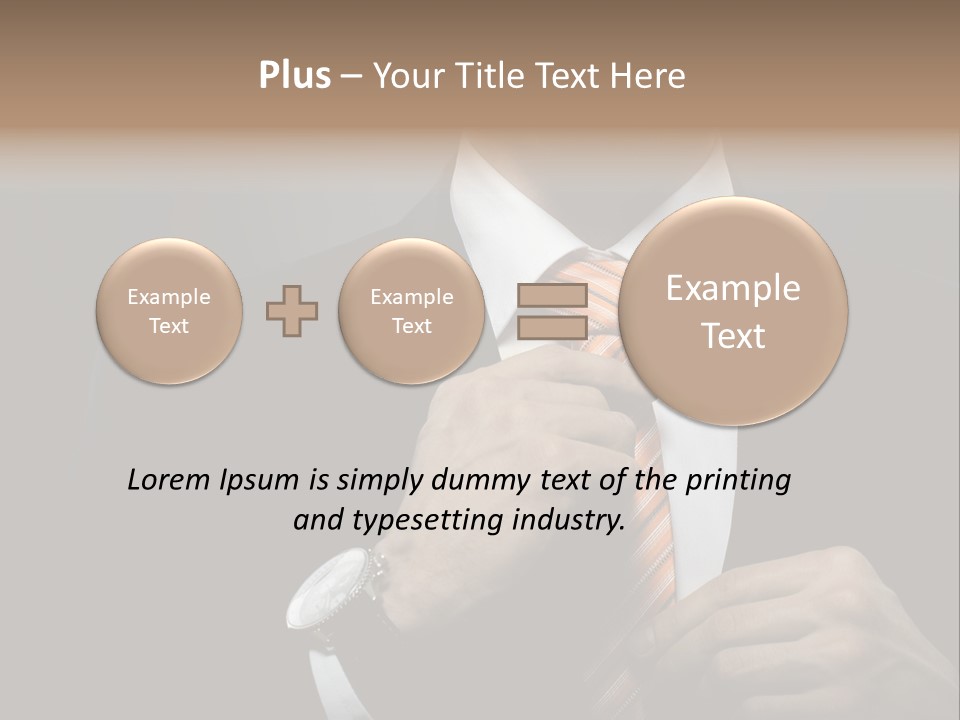 Beautiful Handsome Lad PowerPoint Template