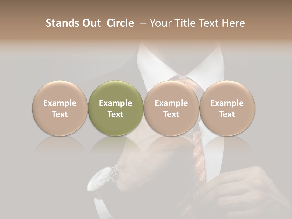 Beautiful Handsome Lad PowerPoint Template