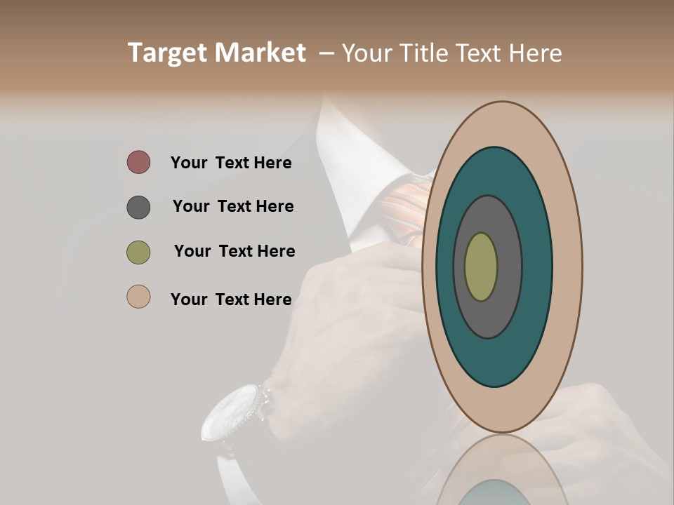 Beautiful Handsome Lad PowerPoint Template