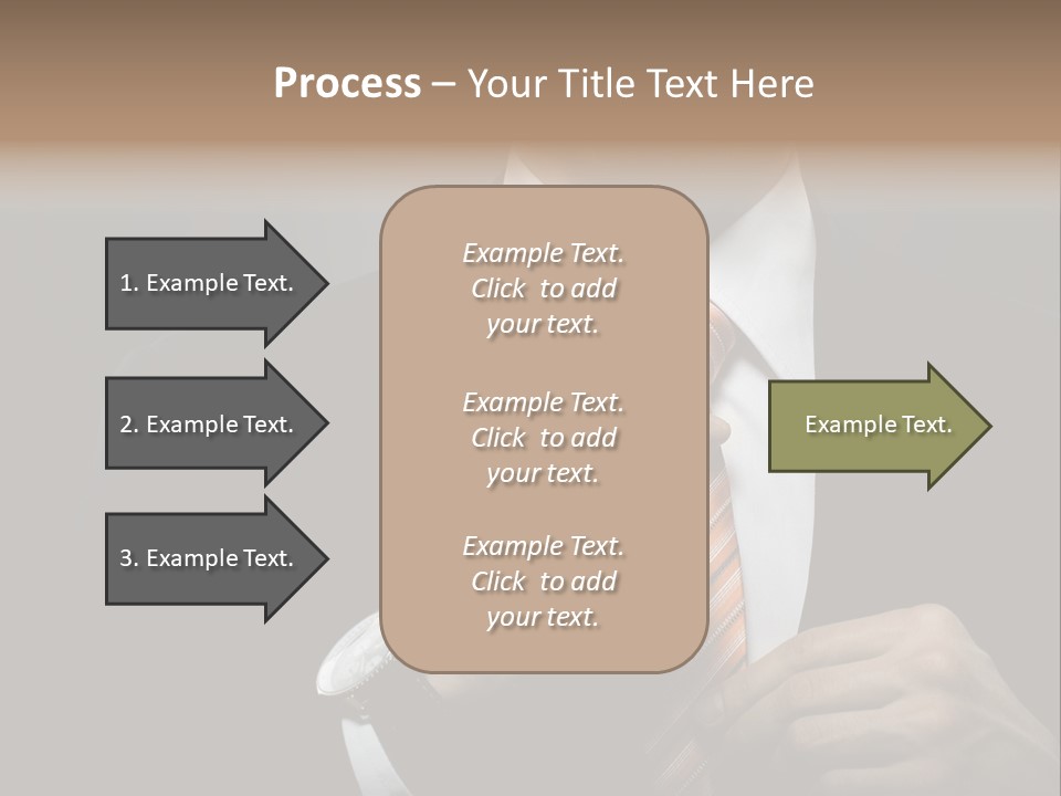 Beautiful Handsome Lad PowerPoint Template