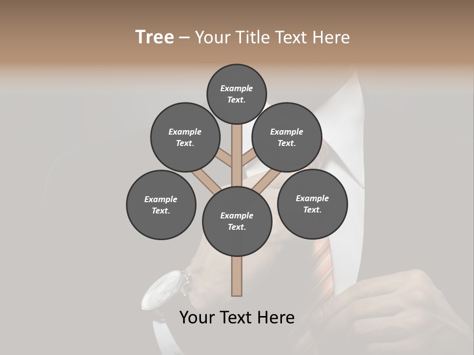 Beautiful Handsome Lad PowerPoint Template