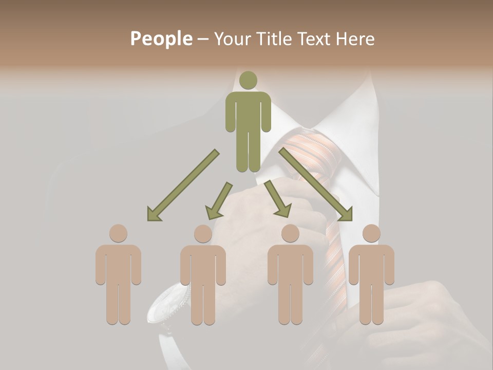 Beautiful Handsome Lad PowerPoint Template