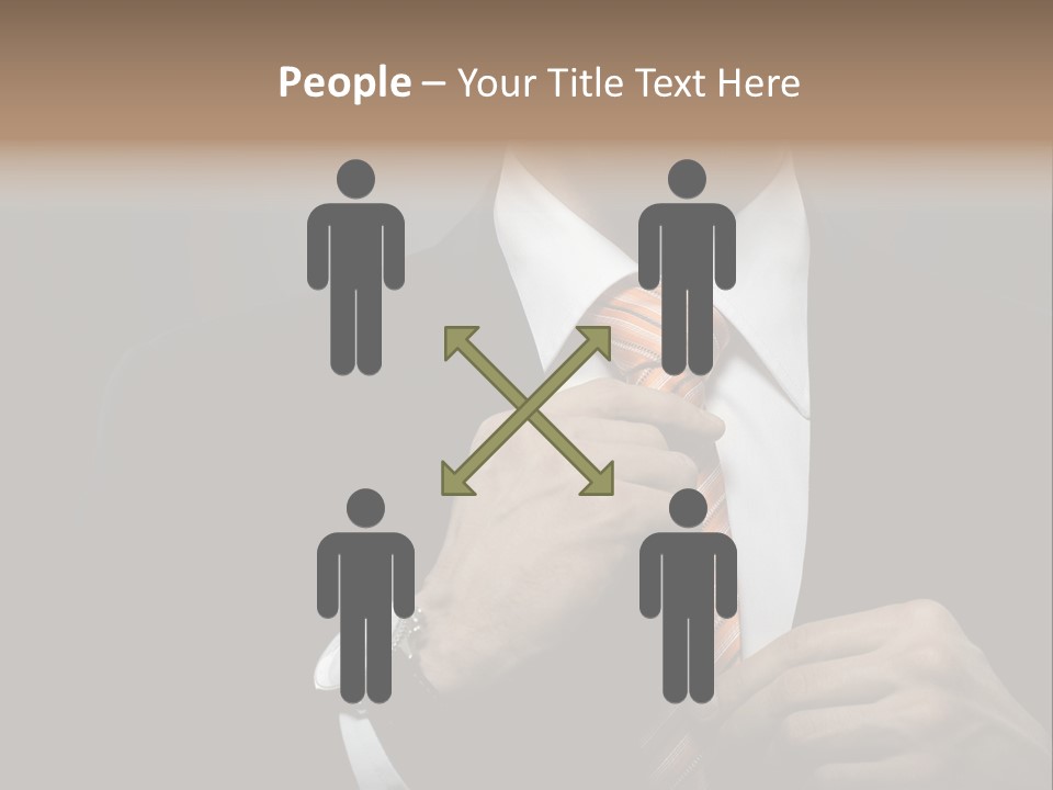 Beautiful Handsome Lad PowerPoint Template