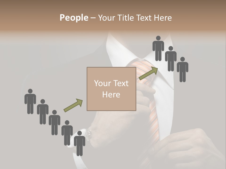 Beautiful Handsome Lad PowerPoint Template