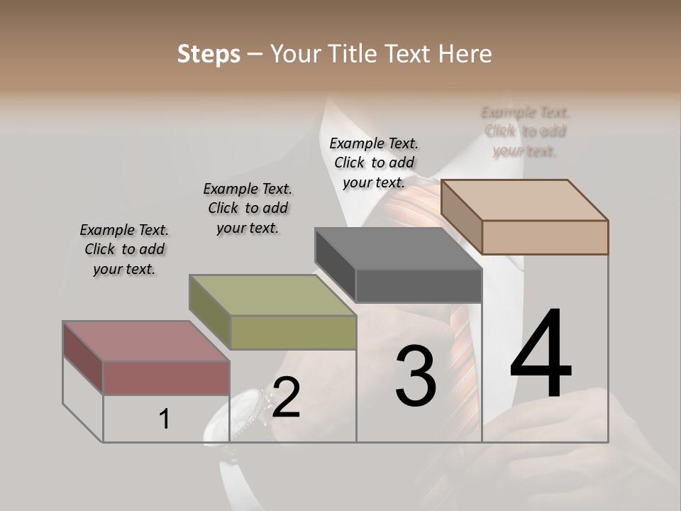 Beautiful Handsome Lad PowerPoint Template