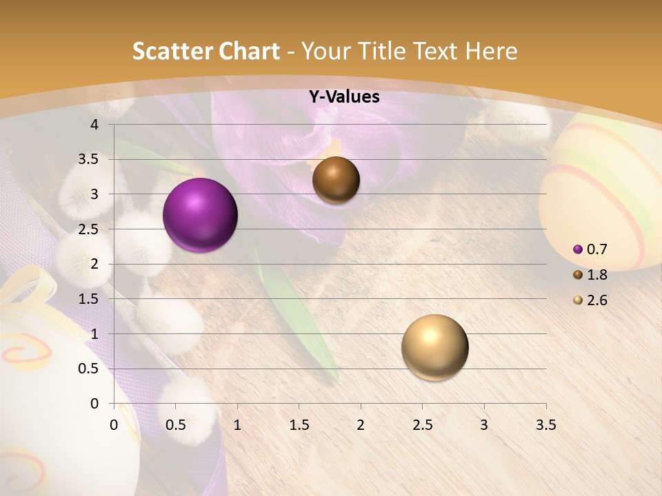 Catkins Yellow Holiday PowerPoint Template