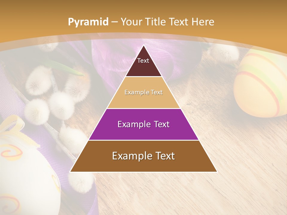 Catkins Yellow Holiday PowerPoint Template