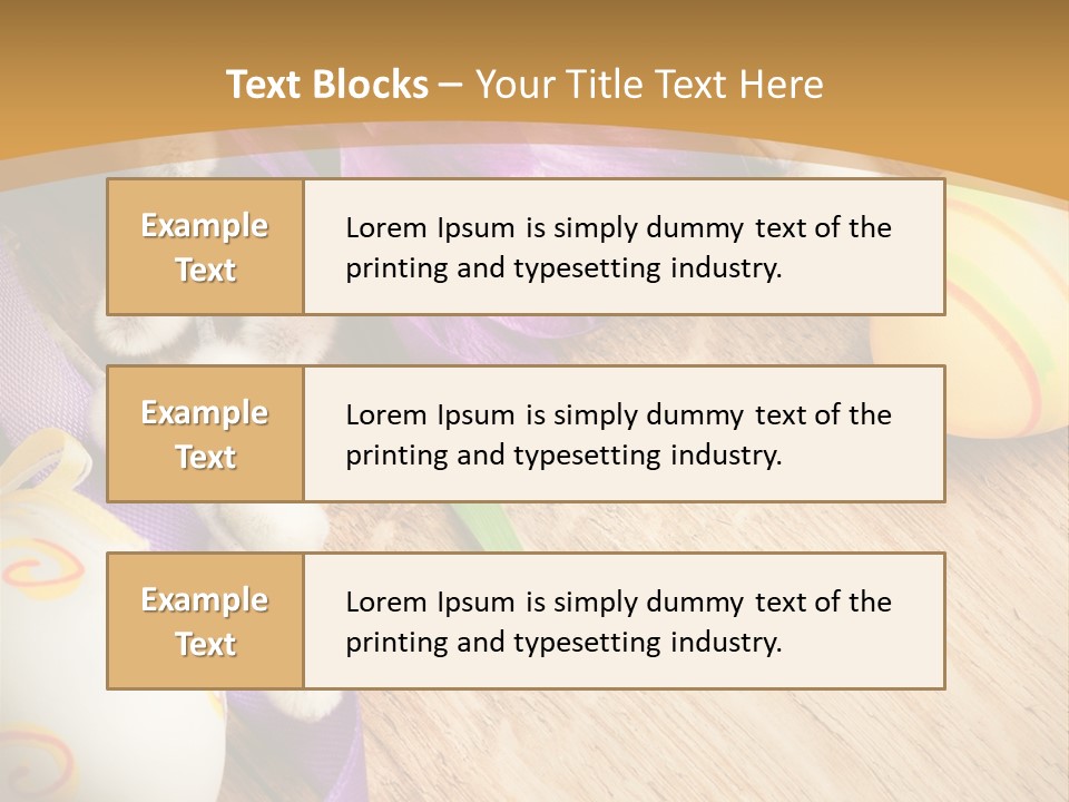 Catkins Yellow Holiday PowerPoint Template