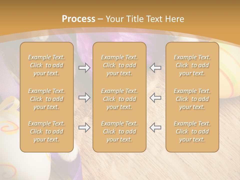 Catkins Yellow Holiday PowerPoint Template